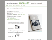 Tablet Screenshot of bautzner69.de